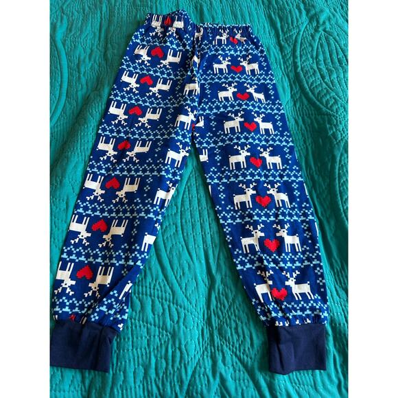 NWOT IF Family Toddler Size 3 years Winter Pajamas 2 Piece Reindeer Joy - Picture 3 of 12